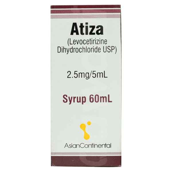 Atiza 60Ml Syrup 2.5Mg/5Ml