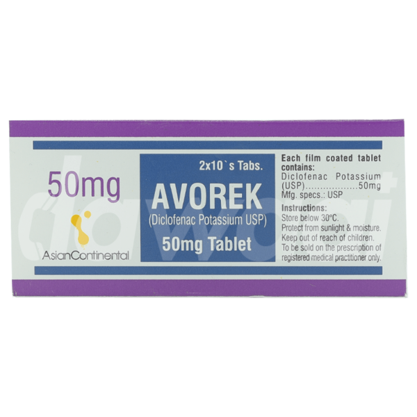 Avorek Tablets 50Mg