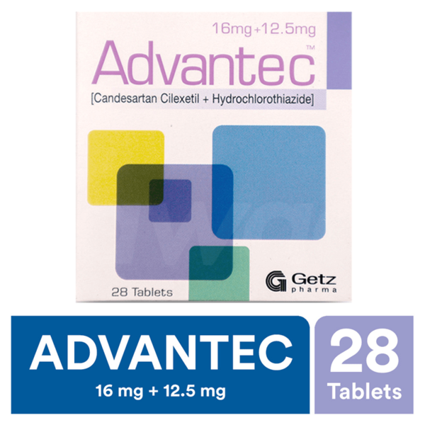 Advantec Tablets 16Mg+12.5Mg