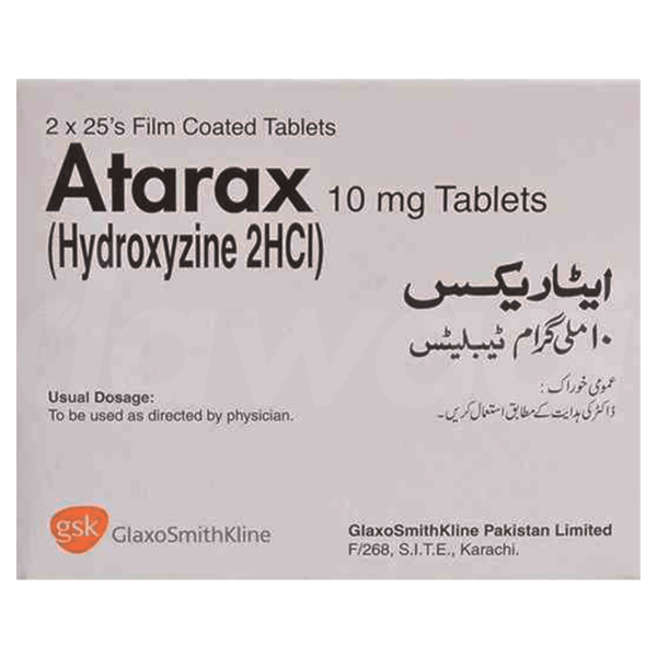 Atarax Tablets 10Mg