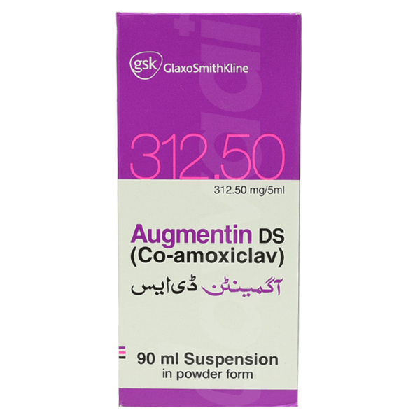 Augentin Ds 90Ml Suspension 312.50Mg/5Ml