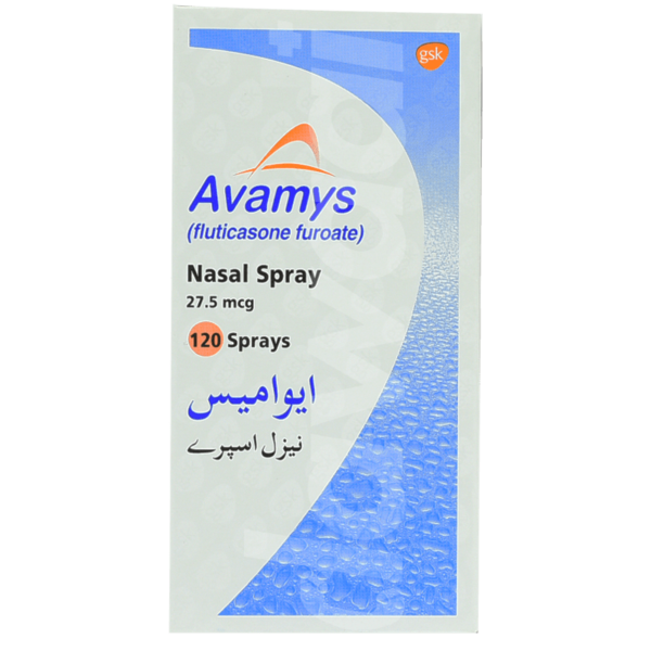 Avamys Nasal Spray 27.5Mcg 120 Doses