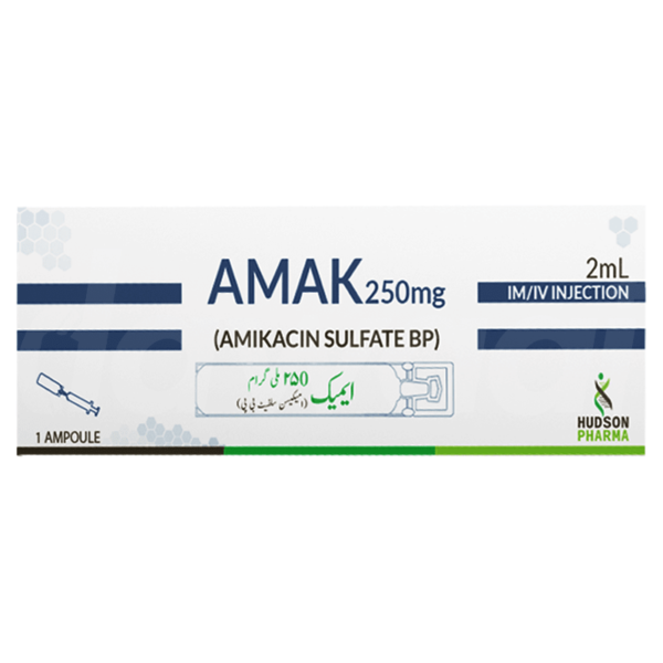 Amak 250 Mg/ 2 Ml Injection