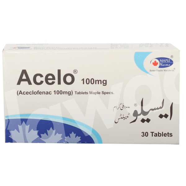 Acelo Tablets 100Mg