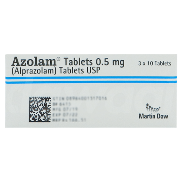 Azolam Tablets 0.5Mg