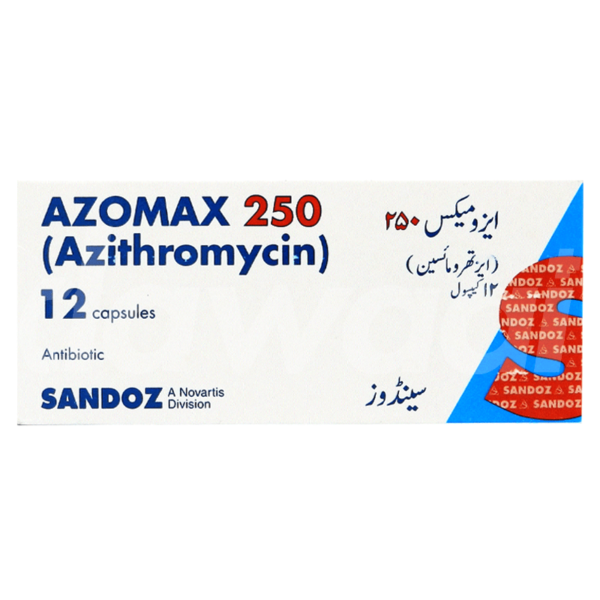 Azomax 250 Capsules 250Mg