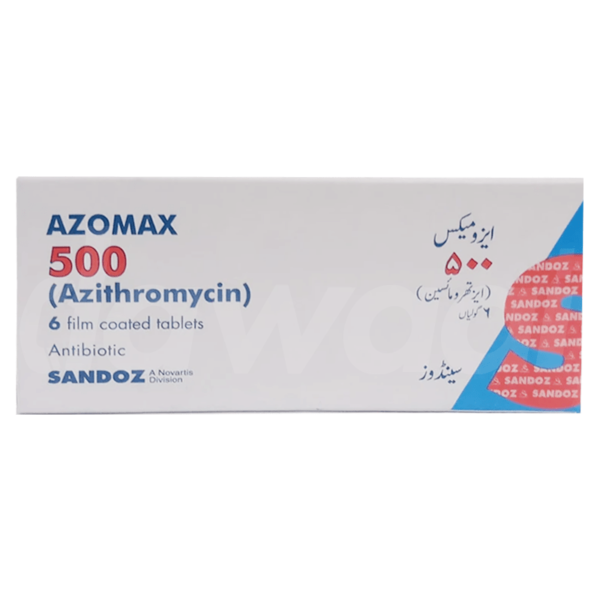 Azomax 500 Capsules 500Mg