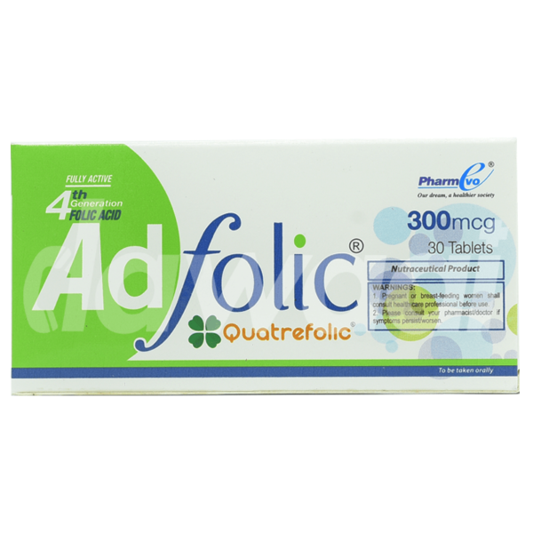 Adfolic Tablets 300Mcg