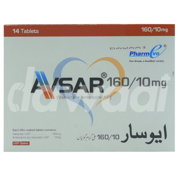 Avsar Tablets 160/10Mg