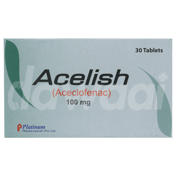 Acelish 100Mg Tablet