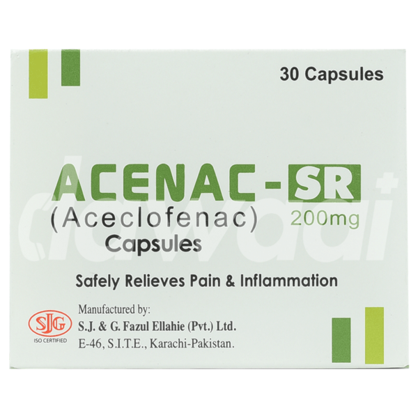 Acenac Sr Capsules 200Mg