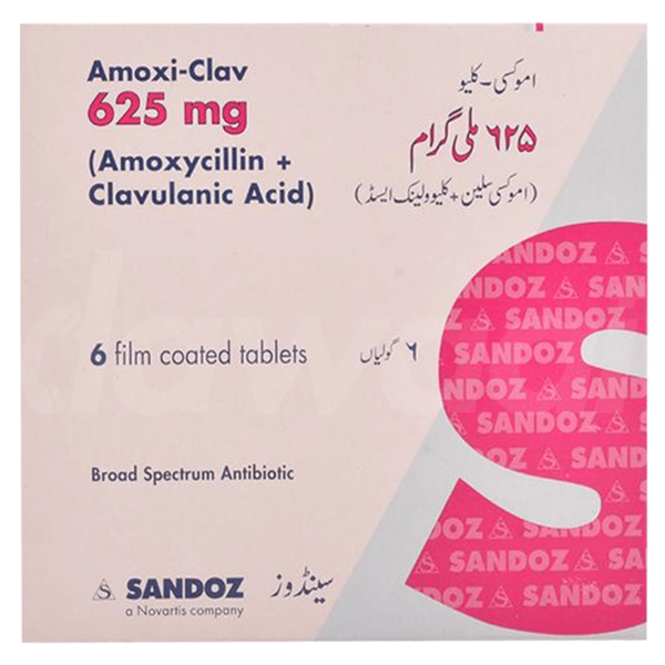 Amoxi-Clav Tablets 625Mg