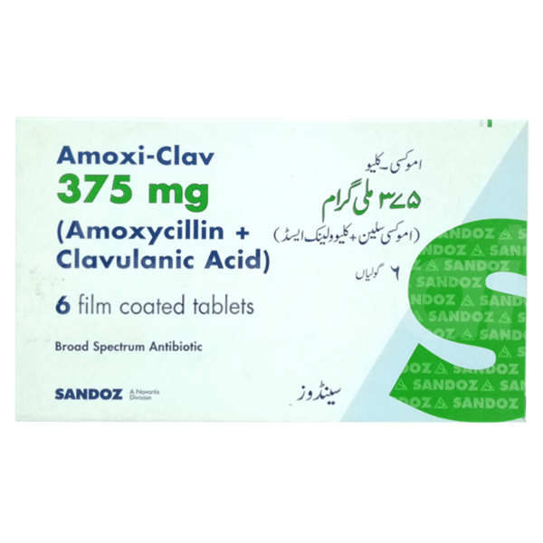 Amoxi-Clav Tablets 375Mg