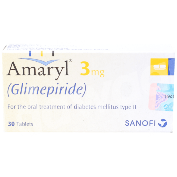 Amaryl Tablets 3Mg