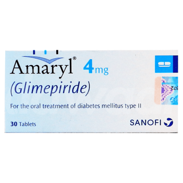 Amaryl Tablets 4Mg