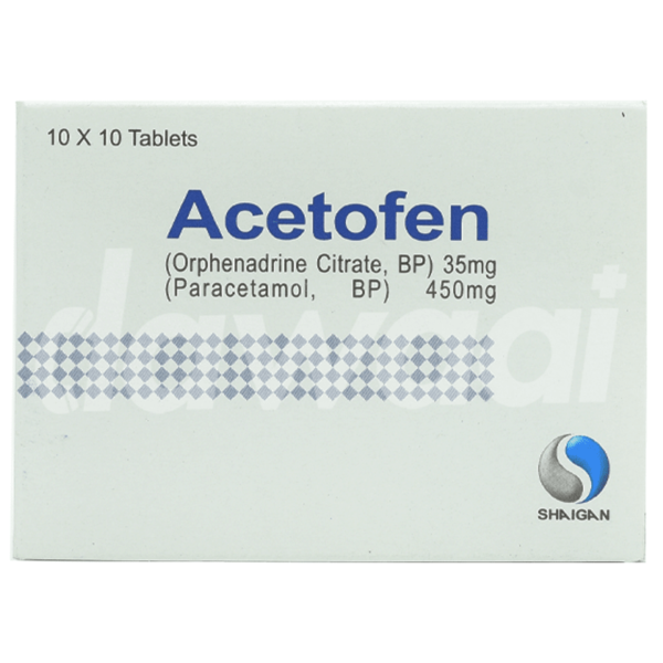 Acetofen 35Mg/450Mg Tablet