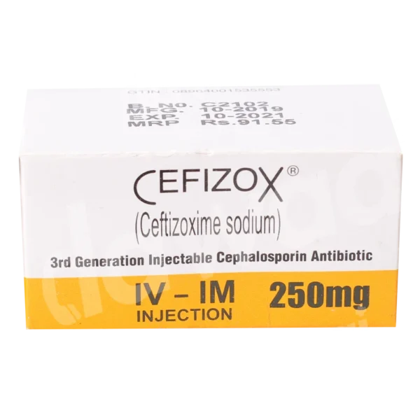 Cefizox 250Mg Injection