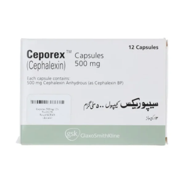 Ceporex Capsules 500Mg