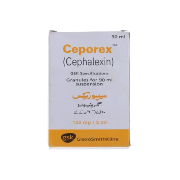 Ceporex 90Ml Suspension 125Mg