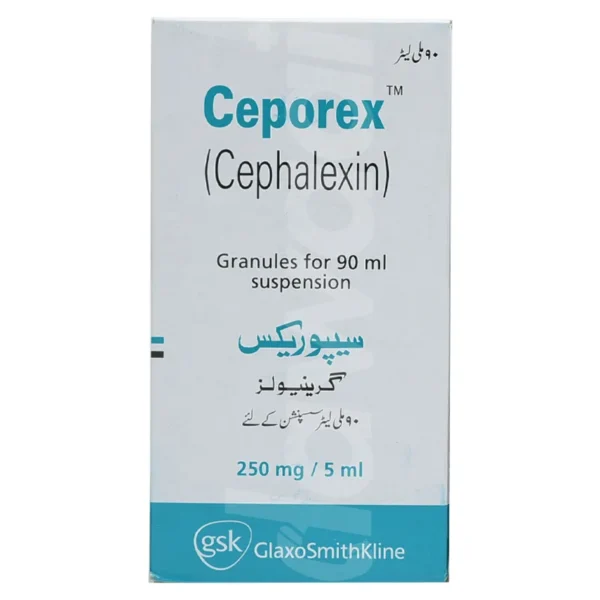 Ceporex 90Ml Suspension 250Mg