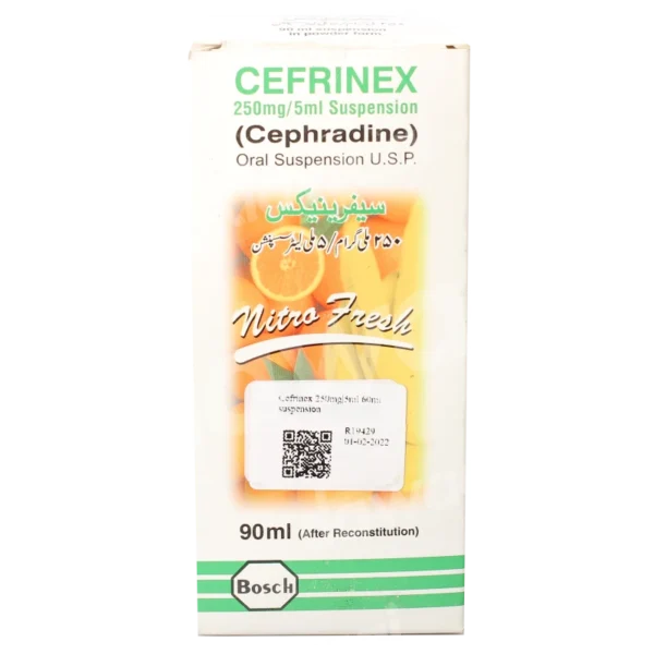 Cefrinex 250Mg/5Ml Suspension