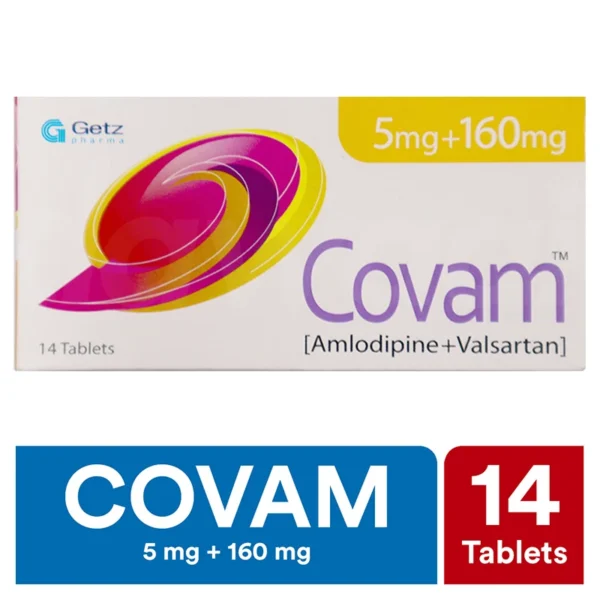 Covam Tablets 5Mg+160Mg