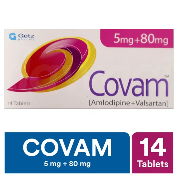 Covam Tablets 5Mg+80Mg