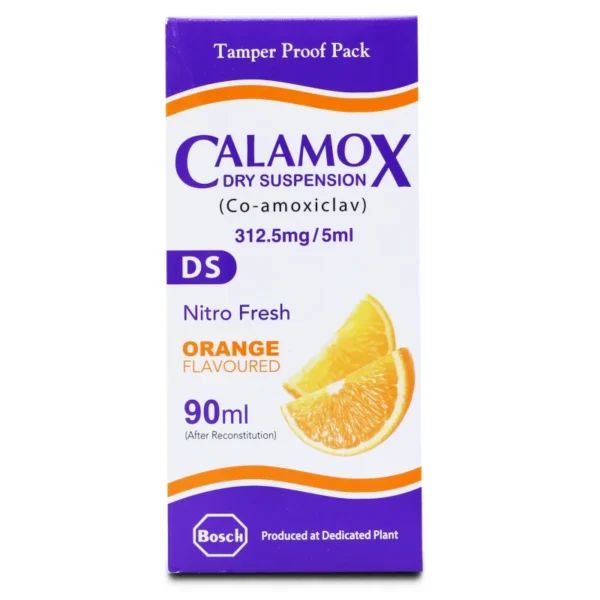 Calamox Ds 90Ml Suspension 312.50Mg/5Ml