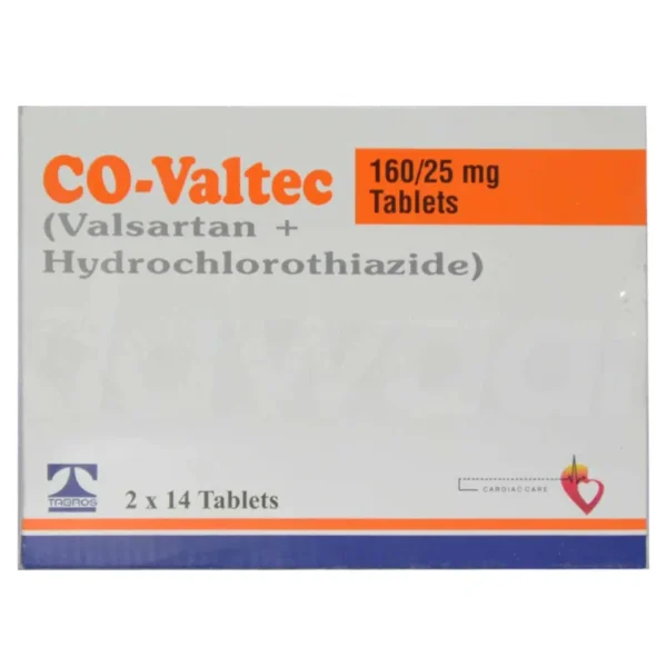 Co-Valtec Tablets 160/25Mg