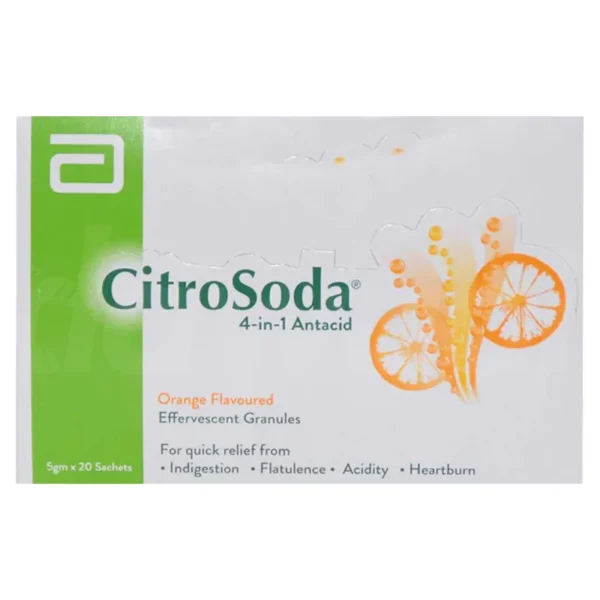 Citro Soda Powder Sachet Orange 5G