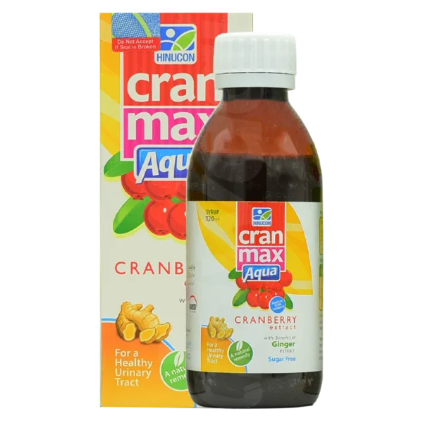 Cran Max Aqua Syrup 120Ml