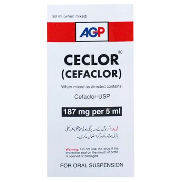 Ceclor 90Ml Suspension 187Mg/5Ml