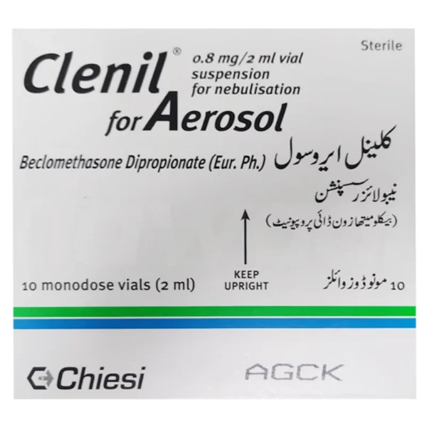 Clenil 2Ml Compositum For Aerosol 0.8Mg+1.6Mg