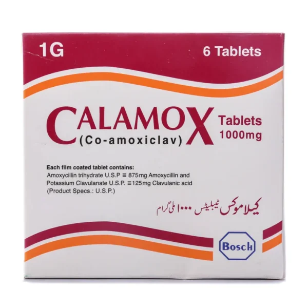 Calamox Tablets 1G