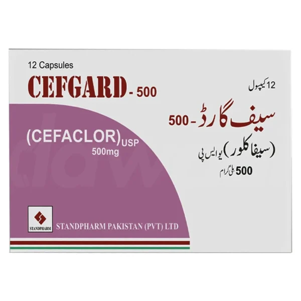 Cefgard 500 Capsules 500Mg