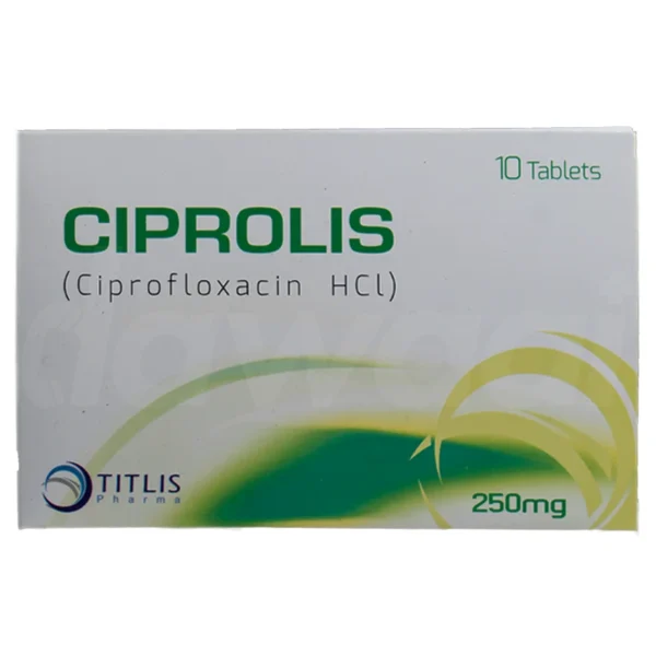 Ciprolis 250Mg Tablet