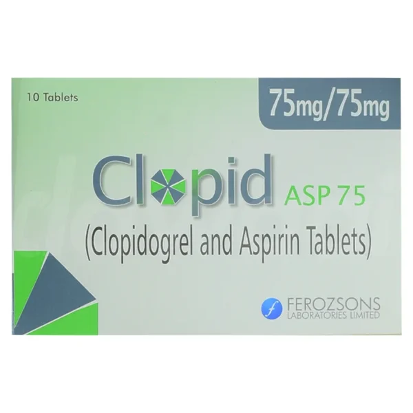 Clopid Asp 75 Tablets 75+75Mg