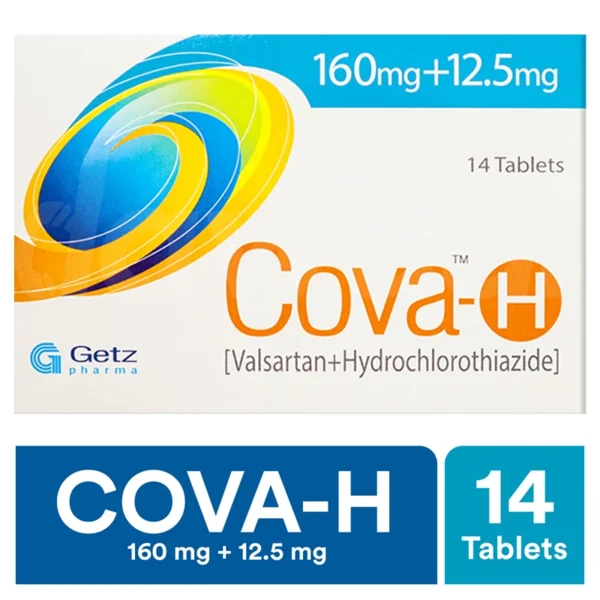 Cova-H Tablets 160Mg+12.5Mg