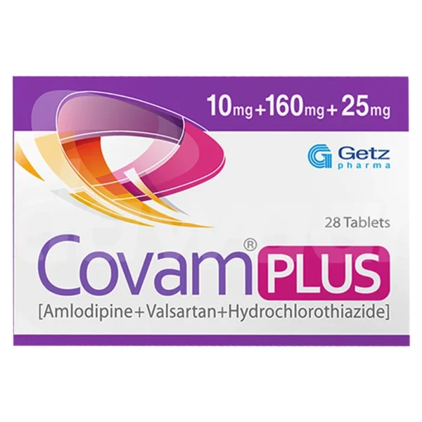 Covam Plus Tablets 10Mg+160Mg+25Mg