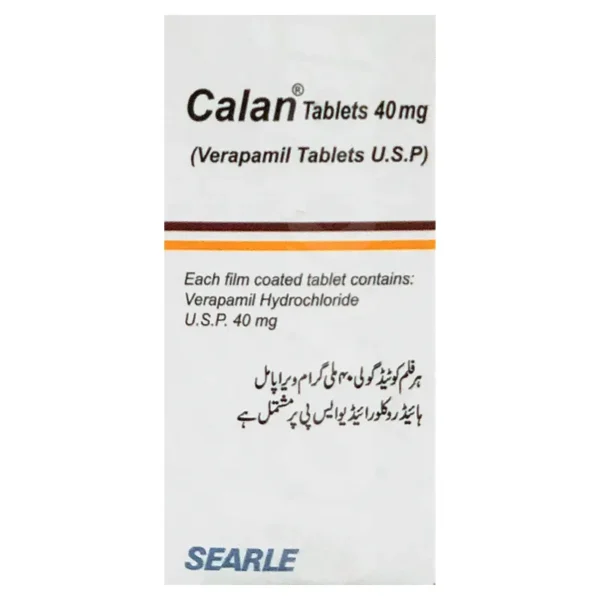 Calan Tablets 40Mg