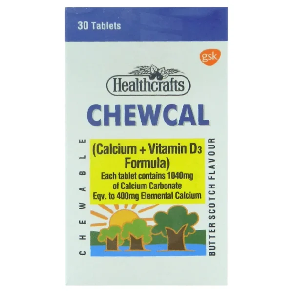 Chewcal Tablets 400Mg/100Iu