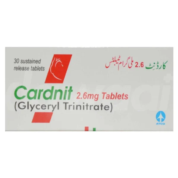 Cardnit Tablets 2.6Mg