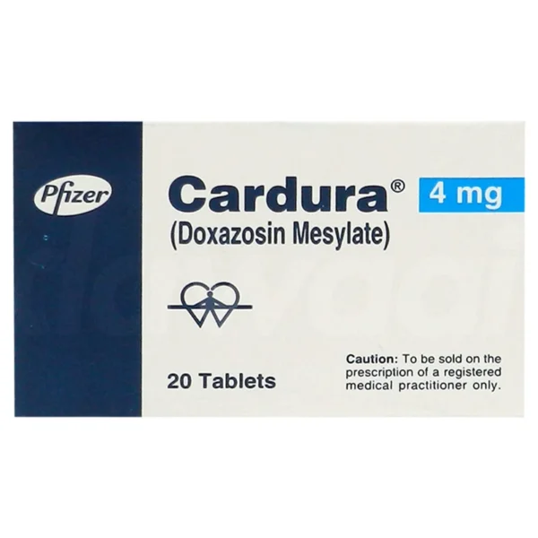 Cardura Tablets 4Mg