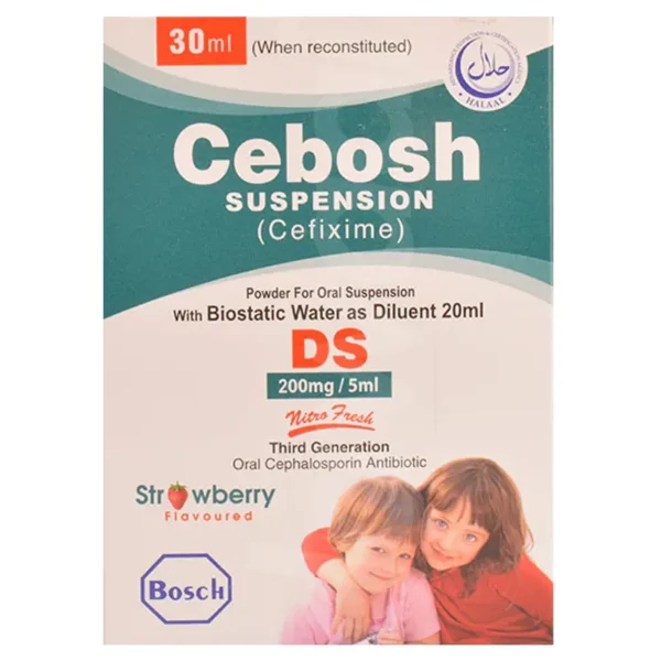 Cebosh Ds 30Ml Suspension 200Mg/5Ml