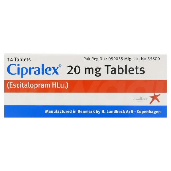 Cipralex 20Mg Tablet