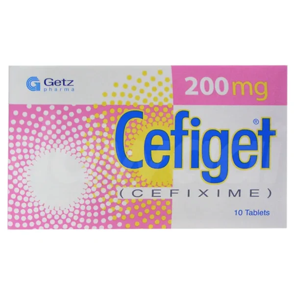 Cefiget Tablets 200Mg