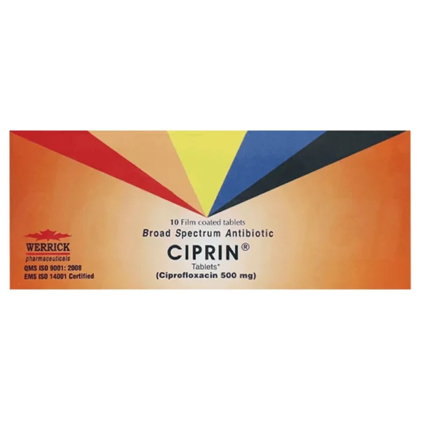 Ciprin Tablets 500Mg