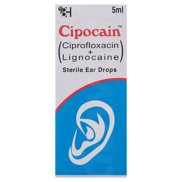 Cipocain Ear Drops 5Ml