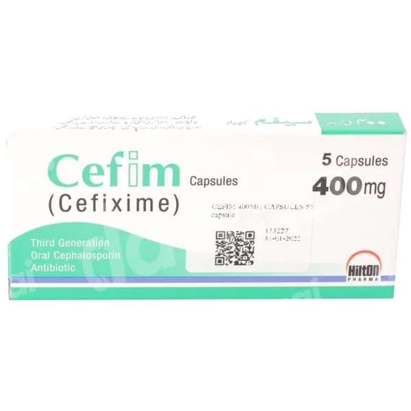 Cefim Capsules 400Mg