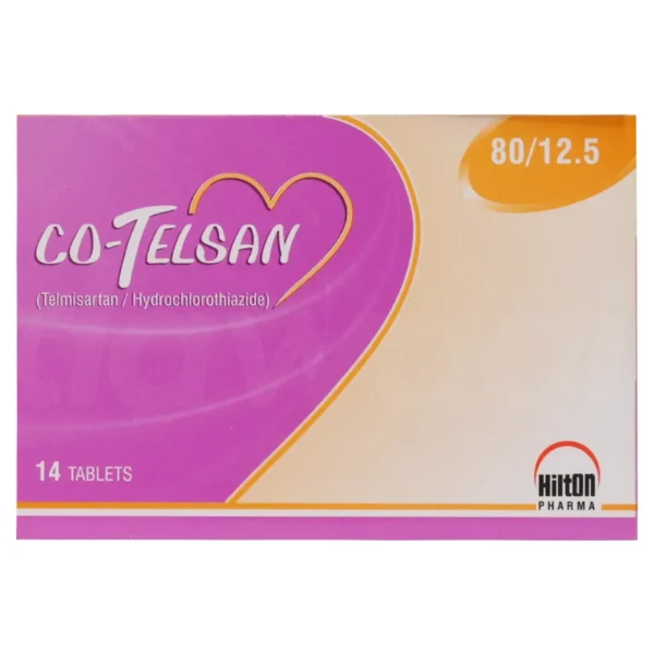 Co-Telsan Tablets 80/12.5Mg